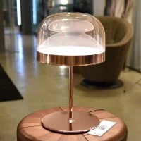 Fontana Arte Equatore LED Lampada da Tavolo In Vetro By