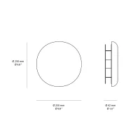 Novantadieci 9010 Ocio lampada led da parete per esterno Novantadieci 9010 Ocio lampada led da parete per esterno