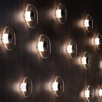 Oluce Yolk wall lamp
