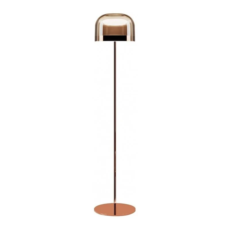 Fontana Arte Equatore LED Glass Floor Lamp By Gabriele and Fontana Arte Equatore LED Glass Floor Lamp By Gabriele and