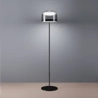 Fontana Arte Equatore Piantana LED Lampada da Terra In Vetro By