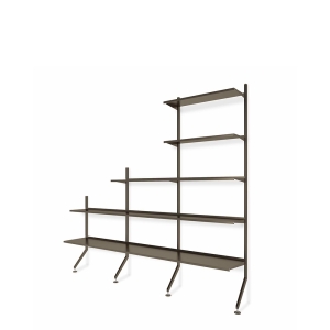 Pallucco Continua libreria da sottoscala e sottotetto