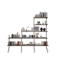 Pallucco Continua libreria da sottoscala e sottotetto