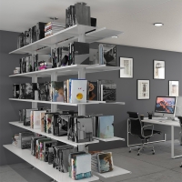 Pallucco Continua libreria divisoria bifacciale