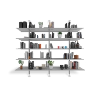 Pallucco Continuous double-sided bookcase