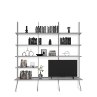 Pallucco Continua libreria moderna da soggiorno