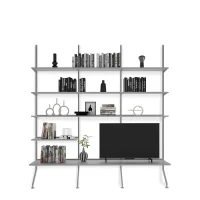 Pallucco Continuous modern living room bookcase Pallucco Continuous modern living room bookcase