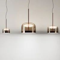 Fontana Arte Equatore LED Lampada a Sospensione In Vetro By
