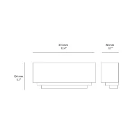Astro Lighting Amalfi 315 lampada da parete a biemissione