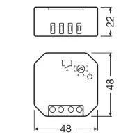 Osram DALI PCU dimmer and switch for DALI light fittings Osram DALI PCU dimmer and switch for DALI light fittings
