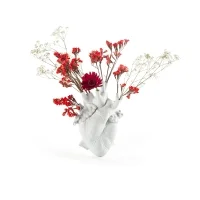 Seletti Love in Bloom porcelain vase
