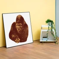 Danese Milano Quindici, il Gorilla silkscreen print