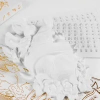 Seletti Holy Love in Bloom porcelain wall vase