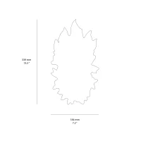 Seletti Holy Love in Bloom porcelain wall vase