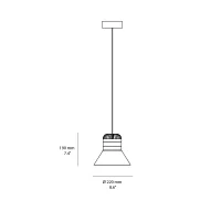 Masiero Cordea S P suspension lamp Masiero Cordea S P suspension lamp
