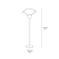 Memphis Grand floor lamp