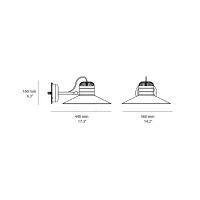 Masiero Cordea A G outdoor wall lamp