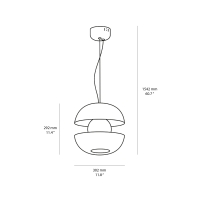 Maytoni Rebel suspension lamp
