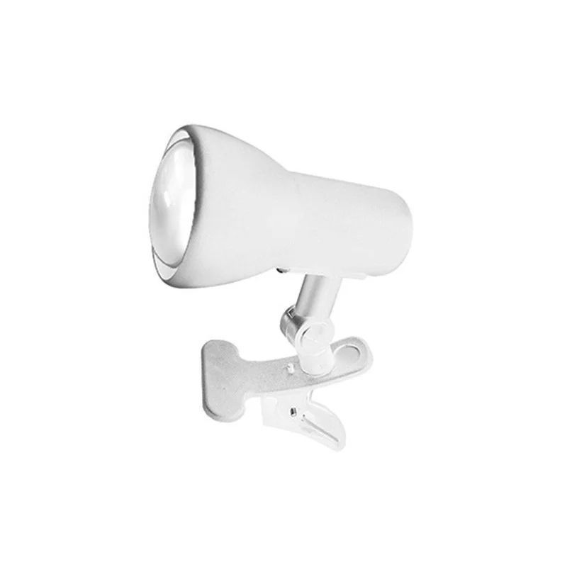 Lampo Spot E27 With Clamp In Metal Adjustable With Switch And