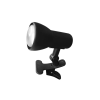 Lampo Spot E27 With Clamp In Metal Adjustable With Switch And