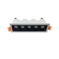 Blade Faretto Lineare Da Incasso 5 Punti Luce LED 10W 36°