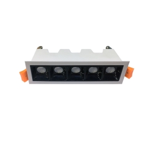 Blade Faretto Lineare Da Incasso 5 Punti Luce LED 10W 36°
