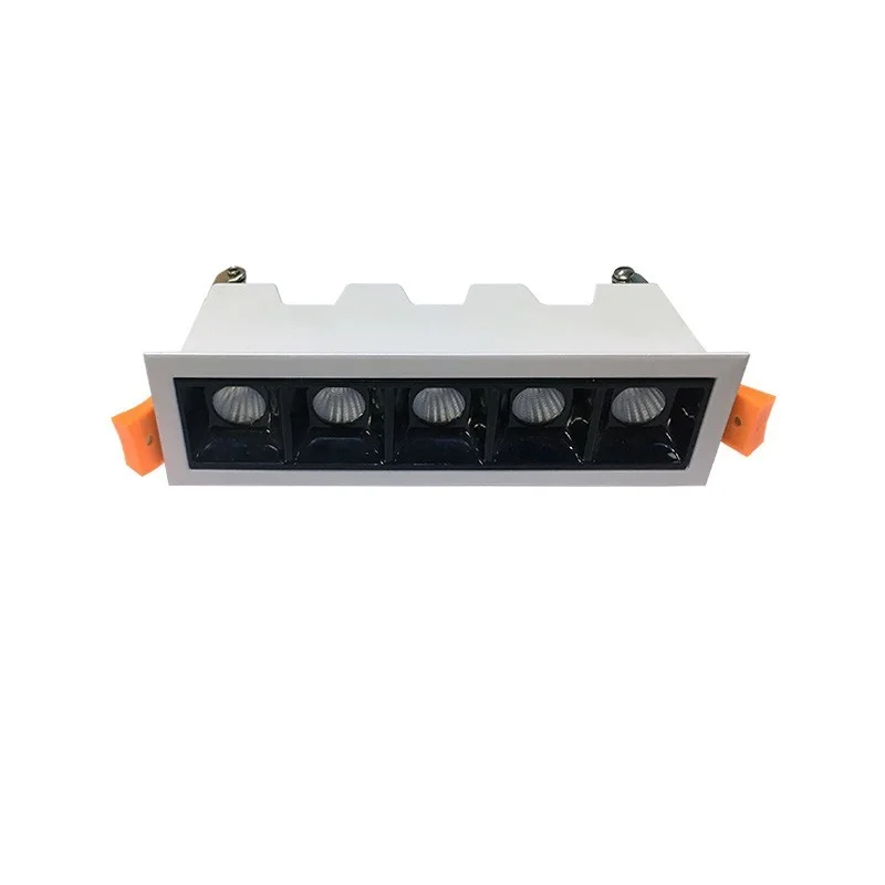 Blade Linear Recessed Spotlight 5 Light Points LED 10W 36° Blade Linear Recessed Spotlight 5 Light Points LED 10W 36°