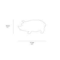 Seletti Kintsugi porcelain Piggy Bank