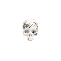 Seletti Kintsugi porcelain skull