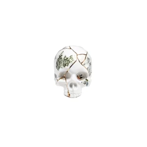 Seletti Kintsugi Skull teschio in porcellana