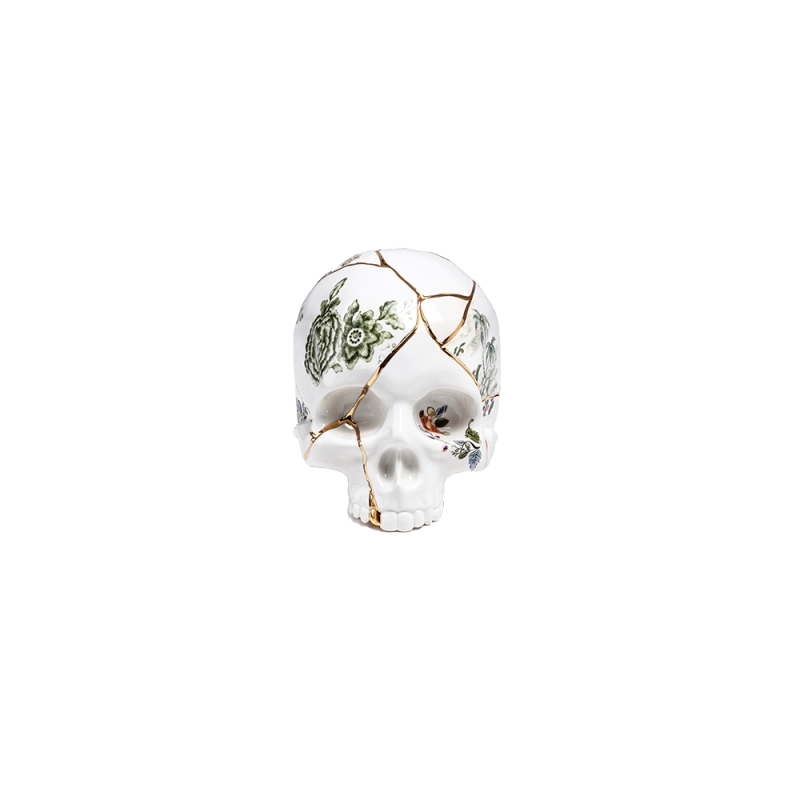 Seletti Kintsugi porcelain skull Seletti Kintsugi porcelain skull