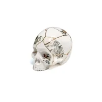Seletti Kintsugi Skull teschio in porcellana