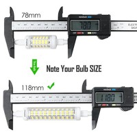 Duralamp ERRE7s LED R7s 16W 1600lm 2700K 118mm Warm Light Bulb