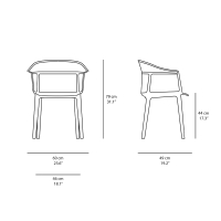 Kartell Papyrus armchair