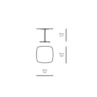 Kartell Thierry Outdoor coffee table