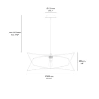 Mantra Polinesia suspension lamp