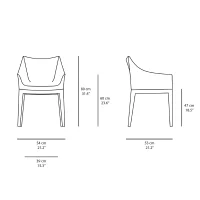Kartell Madame Rubelli armchair
