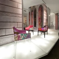 Kartell Madame Emilio Pucci Edition armchair