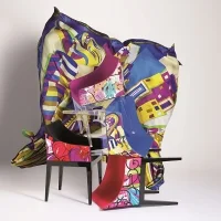 Kartell Madame Emilio Pucci Edition armchair