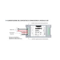 Lampo Dimmer push / dali / 0-10V Tensione Costante