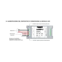 Lampo Dimmer push / dali / 0-10V Tensione Costante