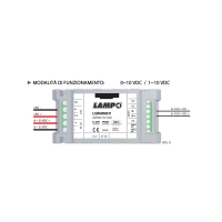 Lampo Dimmer push / dali / 0-10V Tensione Costante