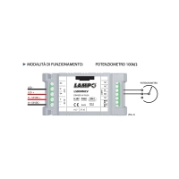 Lampo Dimmer push / dali / 0-10V Tensione Costante