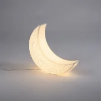 Seletti My Tiny Moon lampada a led da tavolo per interno
