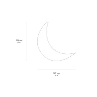 Seletti My Tiny Moon lampada a led da tavolo per interno