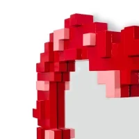 Seletti Pixel Mirror in Mdf e vetro
