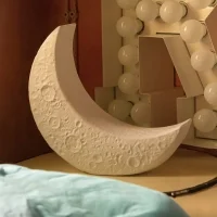 Seletti My Tiny Moon lampada a led da tavolo per interno