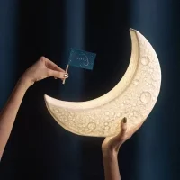Seletti My Tiny Moon lampada a led da tavolo per interno