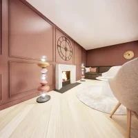 Aromas Mapi floor lamp