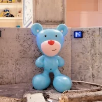 Seletti Blue Bear gioco d'arte edizione limitata Seletti Blue Bear gioco d'arte edizione limitata